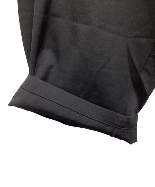 Yohji Yamamoto pour homme（ヨウジヤマモト プールオム）Yohji Yamamoto pour homme (ヨウジヤマモト プールオム) 24AW WOOL GABARDINE SIDE TUCK PANTS ブラック サイズ:3の古着・服飾アイテム