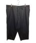 Yohji Yamamoto pour homme（ヨウジヤマモト プールオム）の古着「24AW WOOL GABARDINE SIDE TUCK PANTS」｜ブラック