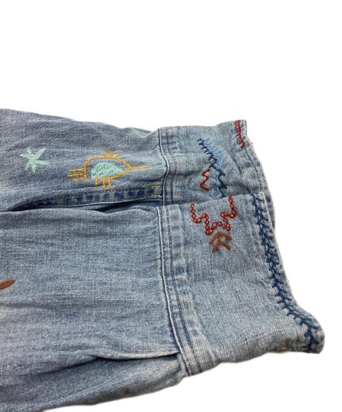 POLO RALPH LAUREN（ポロ・ラルフローレン）POLO RALPH LAUREN (ポロ・ラルフローレン) 刺繍 デニム ウエスタンシャツ　/　Limited Edtion インディゴ サイズ:Mの古着・服飾アイテム