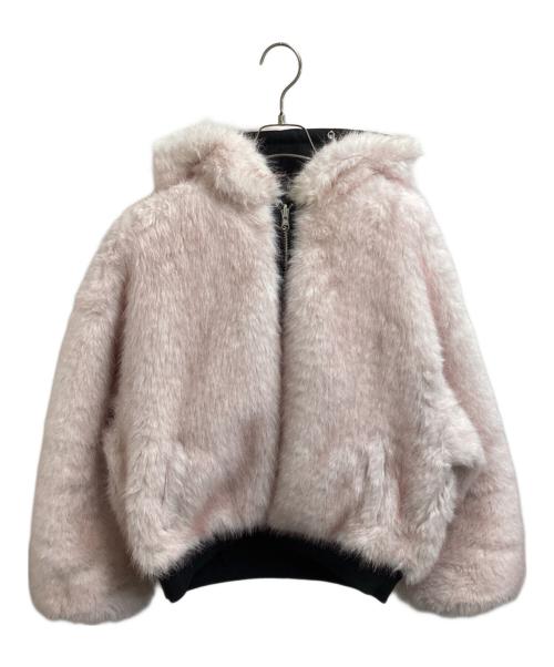 MITSUKI（ミツキ）MITSUKI (ミツキ) REVERSIBLE FUR BLOUSON / リバーシブルファーブルゾン ブラック サイズ:FREEの古着・服飾アイテム