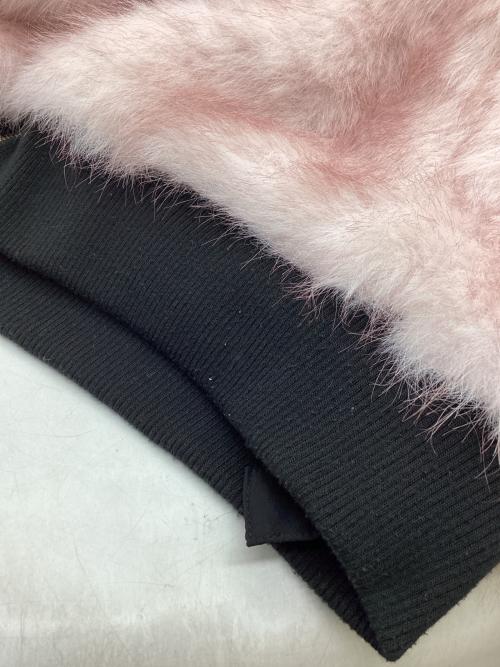 MITSUKI（ミツキ）MITSUKI (ミツキ) REVERSIBLE FUR BLOUSON / リバーシブルファーブルゾン ブラック サイズ:FREEの古着・服飾アイテム