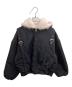 MITSUKI（ミツキ）の古着「REVERSIBLE FUR BLOUSON / リバーシブルファーブルゾン」｜ブラック