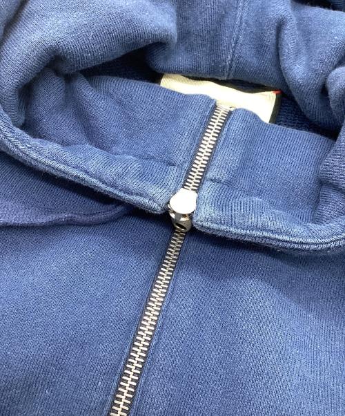 GUCCI（グッチ）GUCCI (グッチ) ハーフジップ プルオーバーパーカー ブルー サイズ:Sの古着・服飾アイテム