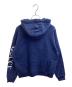 GUCCI (グッチ) ハーフジップ プルオーバーパーカー ブルー サイズ:S：23000円