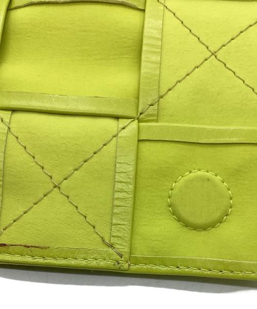BOTTEGA VENETA（ボッテガベネタ）BOTTEGA VENETA (ボッテガベネタ) マキシイントレチャートカセット ミニバッグ イエローの古着・服飾アイテム
