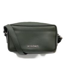 jacquemus（ジャックムス）の古着「ル バネト レザー クロスボディバッグ」｜オリーブ