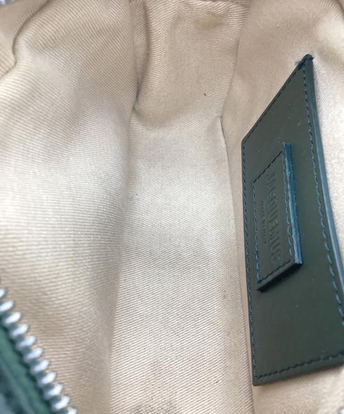 jacquemus（ジャックムス）JACQUEMUS (ジャックムス) ル バネト レザー クロスボディバッグ オリーブの古着・服飾アイテム