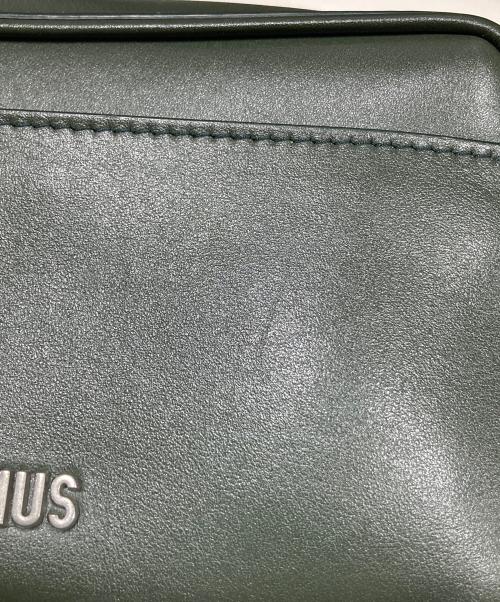 jacquemus（ジャックムス）JACQUEMUS (ジャックムス) ル バネト レザー クロスボディバッグ オリーブの古着・服飾アイテム