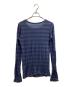 YOHJI YAMAMOTO (ヨウジヤマモト) マルチポケットボーダーカットソー / FP-T79-654 ネイビー×グレー サイズ:2：8000円