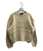 POLO RALPH LAURENポロ・ラルフローレン）の古着「FISHERMAN WOOL HAND KNIT / フィッシャーマンウールハンドニット」｜ベージュ