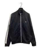 FRED PERRYフレッドペリー）の古着「FRED PERRY トラックジャケット」｜ブラック