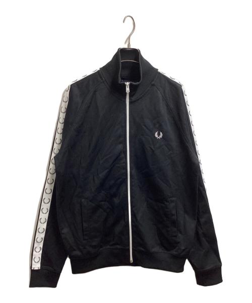 FRED PERRY（フレッドペリー）FRED PERRY (フレッドペリー) FRED PERRY トラックジャケット ブラック サイズ:Lの古着・服飾アイテム