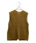 ISSEY MIYAKE (イッセイミヤケ) 70's ボタンレス ウールニットベスト　/　 by ALL STYLE CO.,LTD イエロー サイズ:不明：13000円