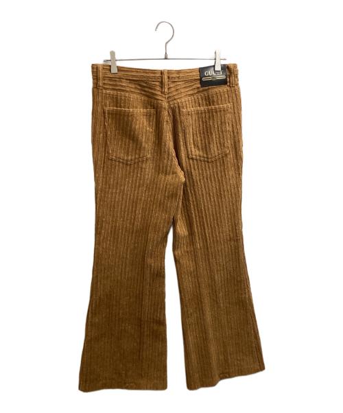 GUCCI（グッチ）GUCCI (グッチ) コーデュロイブーツカットパンツ　/　626489 XDBBJ ブラウン サイズ:34の古着・服飾アイテム