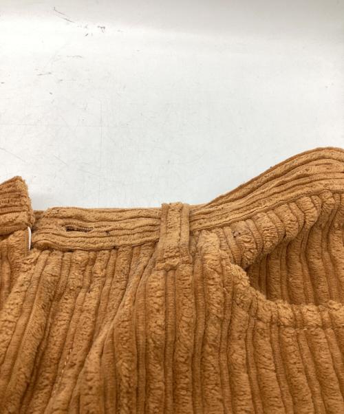 GUCCI（グッチ）GUCCI (グッチ) コーデュロイブーツカットパンツ　/　626489 XDBBJ ブラウン サイズ:34の古着・服飾アイテム