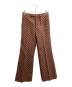 GUCCI（グッチ）の古着「GG Jacquard flared Pant　/　563678 ZKU09」｜ブラウン