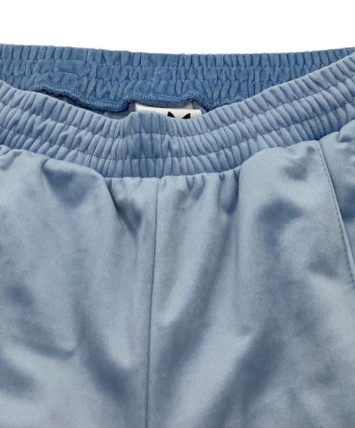 adidas（アディダス）adidas (アディダス) アディカラー ベロア トラックパンツ ブルー サイズ:Mの古着・服飾アイテム