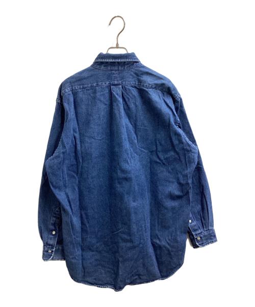 RALPH LAUREN（ラルフローレン）RALPH LAUREN (ラルフローレン) ポロベアデニムシャツ インディゴ サイズ:Mの古着・服飾アイテム