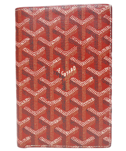 GOYARD（ゴヤール）GOYARD (ゴヤール) pierre wallet レッド CHN020064の古着・服飾アイテム