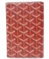 GOYARD (ゴヤール) pierre wallet レッド CHN020064：39800円