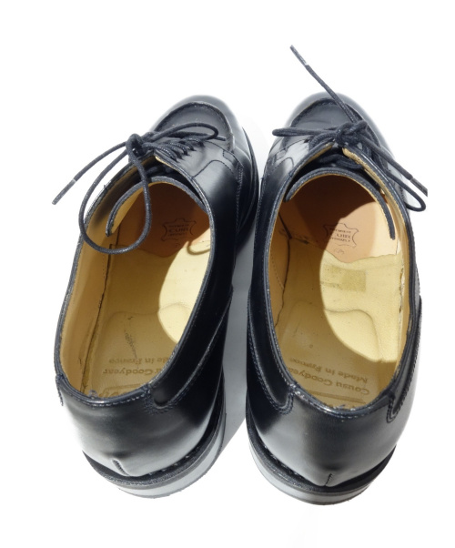 Alden（オールデン）ALDEN (オールデン) カーフレザーVチップシューズ ブラック サイズ:6 1/2 54411の古着・服飾アイテム