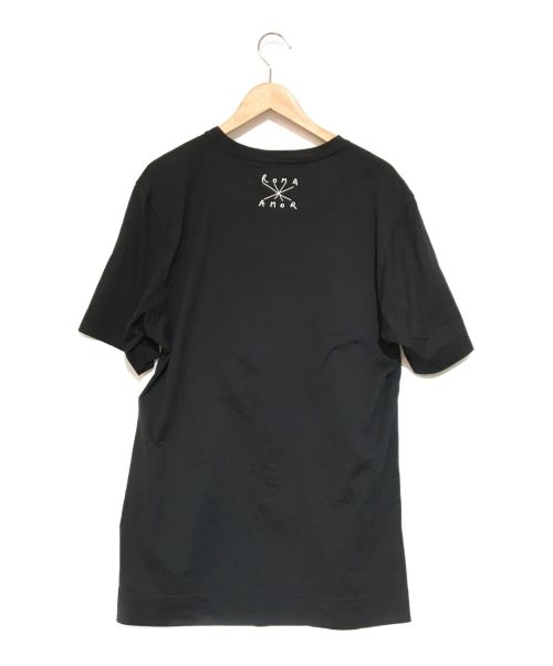 FENDI（フェンディ）FENDI (フェンディ) モンスターロゴプリントTシャツ ブラック サイズ:Mの古着・服飾アイテム