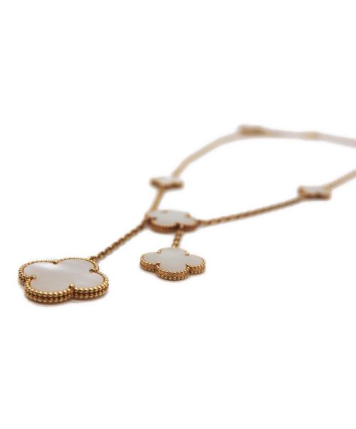 VAN CLEEF & ARPELS（ヴァンクリーフ＆アーペル）VAN CLEEF & ARPELS (ヴァンクリーフ＆アーペル) マジックアルハンブラ　6モチーフネックレス ゴールドの古着・服飾アイテム