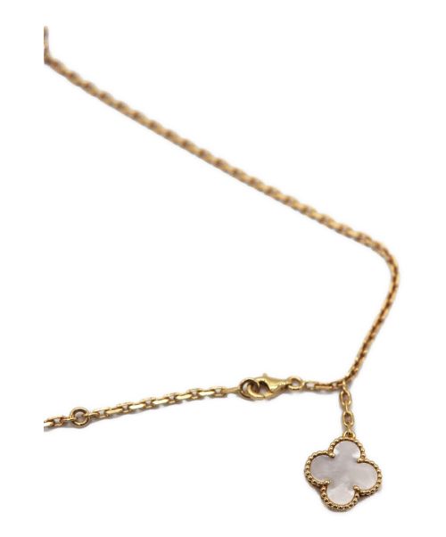 VAN CLEEF & ARPELS（ヴァンクリーフ＆アーペル）VAN CLEEF & ARPELS (ヴァンクリーフ＆アーペル) マジックアルハンブラ　6モチーフネックレス ゴールドの古着・服飾アイテム