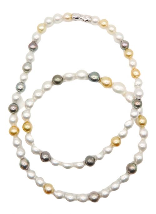 MIKIMOTO（ミキモト）MIKIMOTO (ミキモト) バロックパールネックレスの古着・服飾アイテム