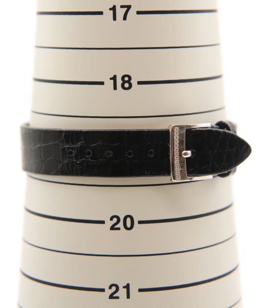 PIAGET（ピアジェ）PIAGET (ピアジェ) ブレスレットウォッチ ブラックの古着・服飾アイテム