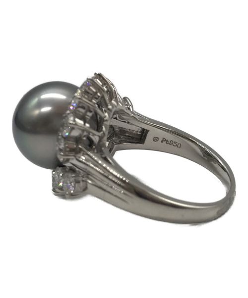 MIKIMOTO（ミキモト）MIKIMOTO (ミキモト) ブラックパールリング サイズ:15号の古着・服飾アイテム