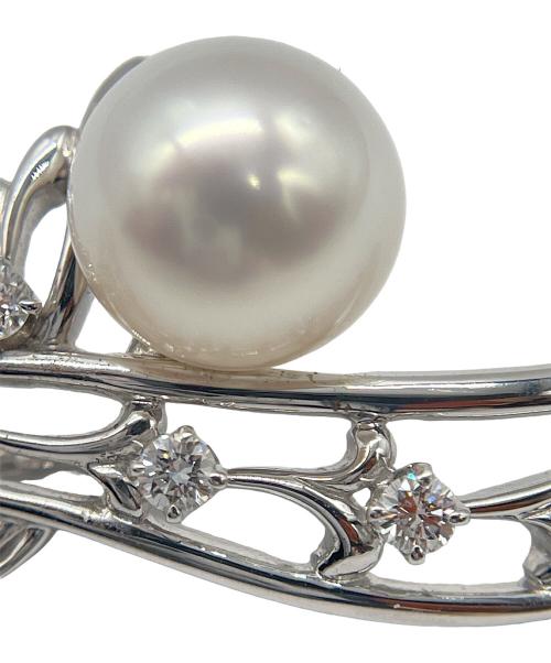 MIKIMOTO（ミキモト）MIKIMOTO (ミキモト) パール付K18WGブローチ サイズ:-の古着・服飾アイテム