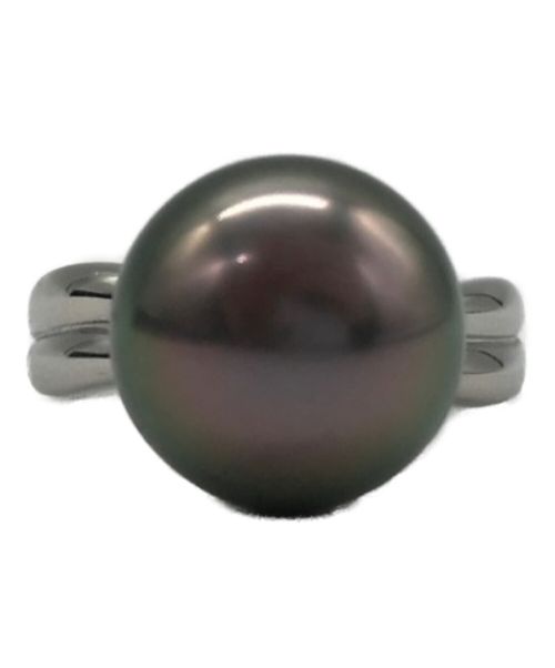 MIKIMOTO（ミキモト）MIKIMOTO (ミキモト) ブラックパールリング サイズ:15.5号の古着・服飾アイテム