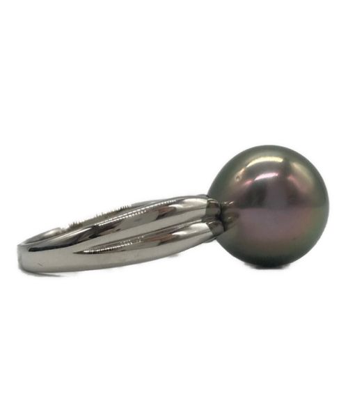 MIKIMOTO（ミキモト）MIKIMOTO (ミキモト) ブラックパールリング サイズ:15.5号の古着・服飾アイテム