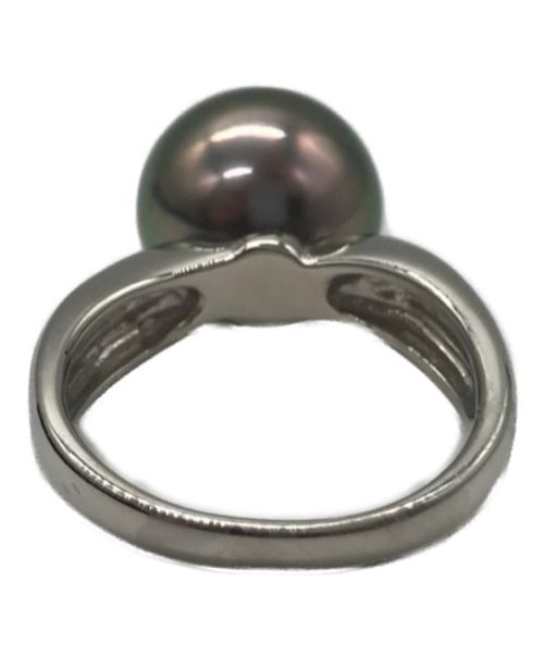 MIKIMOTO（ミキモト）MIKIMOTO (ミキモト) ブラックパールリング サイズ:15.5号の古着・服飾アイテム