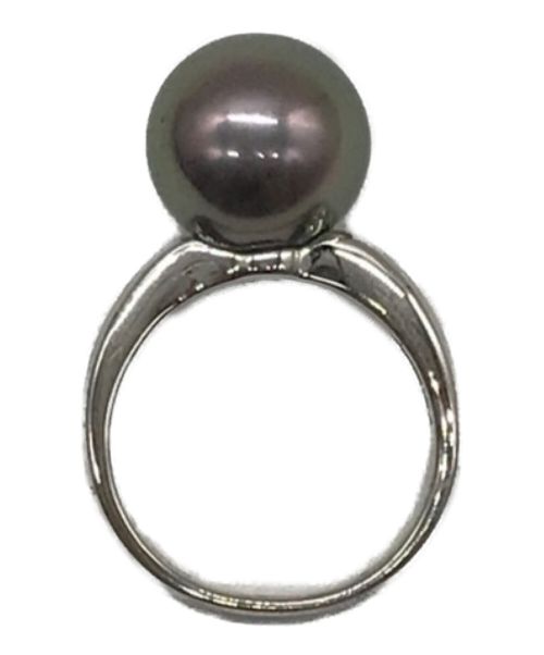 MIKIMOTO（ミキモト）MIKIMOTO (ミキモト) ブラックパールリング サイズ:15.5号の古着・服飾アイテム