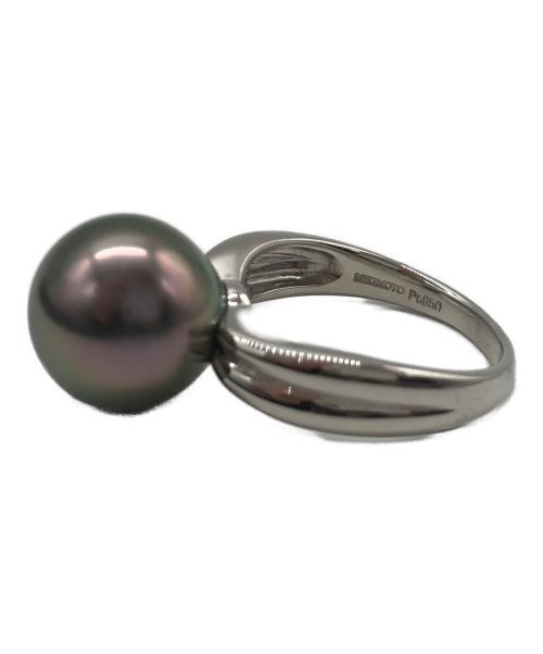 MIKIMOTO（ミキモト）MIKIMOTO (ミキモト) ブラックパールリング サイズ:15.5号の古着・服飾アイテム