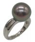 MIKIMOTO（ミキモト）の古着「ブラックパールリング」