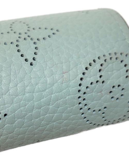 LOUIS VUITTON（ルイ ヴィトン）LOUIS VUITTON (ルイ ヴィトン) モノグラムマヒナ ポルトフォイユ・イリスXS 財布 ブルーの古着・服飾アイテム