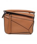 LOEWEロエベ）の古着「PUZZLE NANO BAG パズルバッグ ナノ ショルダーバッグ」｜TANブラウン