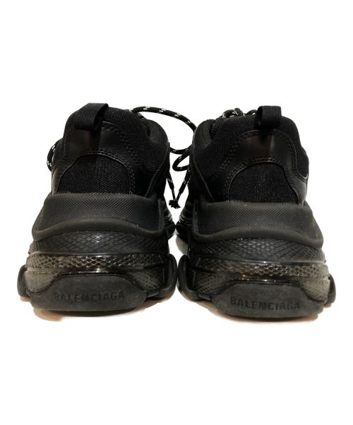 BALENCIAGA（バレンシアガ）BALENCIAGA (バレンシアガ) TripleS Clear Sole トリプルS スニーカー ブラック サイズ:42の古着・服飾アイテム