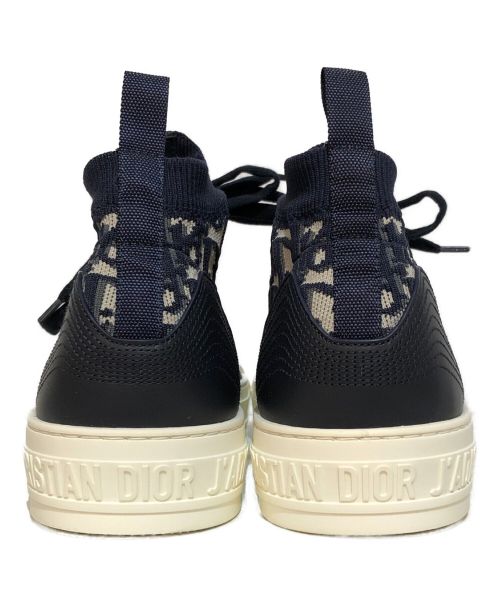 Christian Dior（クリスチャン ディオール）Christian Dior (クリスチャン ディオール) WALK'N'DIOR スニーカー ディオール オブリーク テクニカル メッシュ ネイビー サイズ:41の古着・服飾アイテム