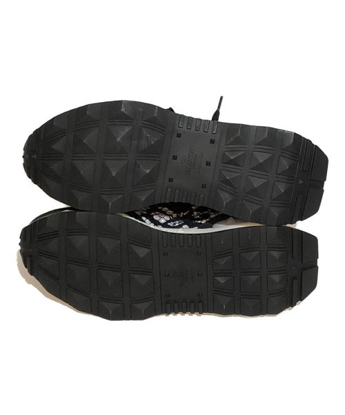 VALENTINO（ヴァレンティノ）VALENTINO (ヴァレンティノ) 22SS VLogo LACERUNNER レースランナー レース X メッシュ スニーカー ブラック サイズ:40の古着・服飾アイテム