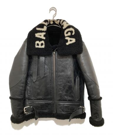 中古・古着通販】BALENCIAGA (バレンシアガ) シアリングボンバー 中古・古着通販】BALENCIAGA (バレンシアガ) シアリングボンバー
