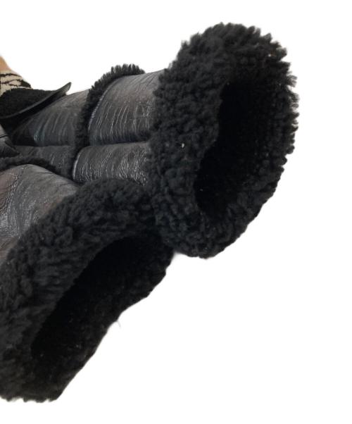 BALENCIAGA（バレンシアガ）BALENCIAGA (バレンシアガ) シアリングボンバージャケット ボンバルディア 518095 TSH11 ブラック サイズ:34の古着・服飾アイテム