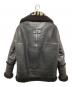 BALENCIAGA (バレンシアガ) シアリングボンバージャケット ボンバルディア 518095 TSH11 ブラック サイズ:34：110000円
