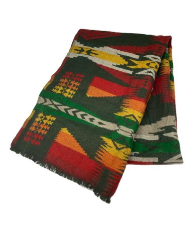 ☆【激レア旧タグ】RRL ウールスカーフ ネイティブ柄 ダブルアールエル☆ ☆【激レア旧タグ】RRL ウールスカーフ ネイティブ柄 ダブルアールエル