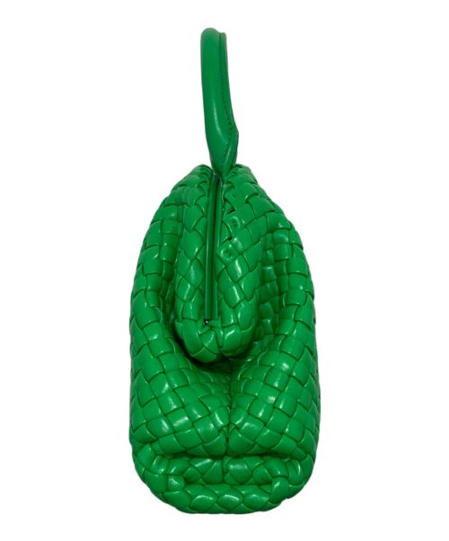 BOTTEGA VENETA（ボッテガベネタ）BOTTEGA VENETA (ボッテガベネタ) 2WAY スモール トップハンドルバッグ グリーンの古着・服飾アイテム