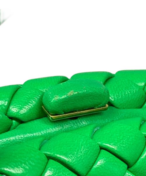 BOTTEGA VENETA（ボッテガベネタ）BOTTEGA VENETA (ボッテガベネタ) 2WAY スモール トップハンドルバッグ グリーンの古着・服飾アイテム