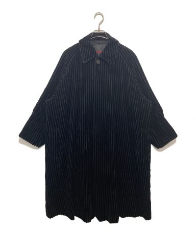 CABaN ジャンボコーデュロイ ステンカラーコート ホワイト